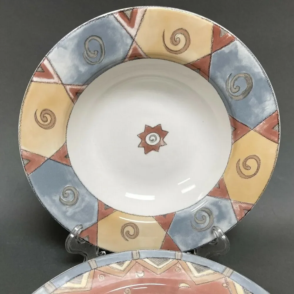 Coffee Shoppe by Sango Pasta Bowls‎ Sue Zipkin Viennese French Roast 3062